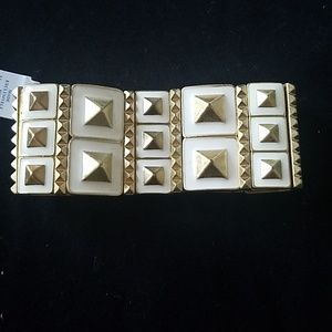 Lia Sophia Riveting Stretch Bracelet